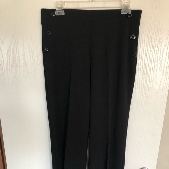 Cute sailor style black dress pants - Picture 1 of 5